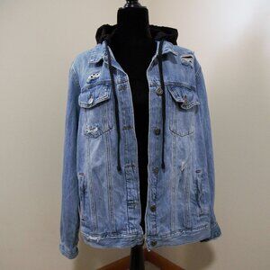 Risen Jean Jacket w/Hood